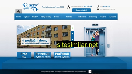 msv-vytahy.cz alternative sites