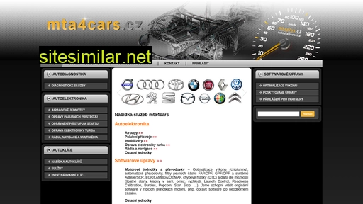 mta4cars.cz alternative sites