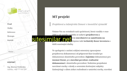 mt-projekt.cz alternative sites