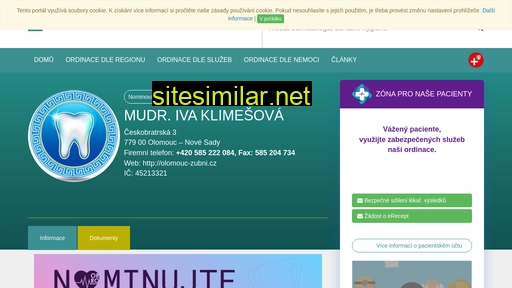 mudr-iva-klimesova.katalog-stomatologu.cz alternative sites