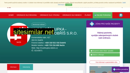 mudrkupka-dobris.cz alternative sites