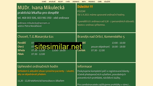 mudrmikulecka.cz alternative sites