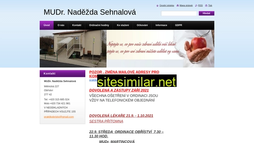 mudrsehnalova.cz alternative sites