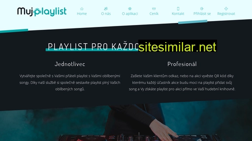 mujplaylist.cz alternative sites