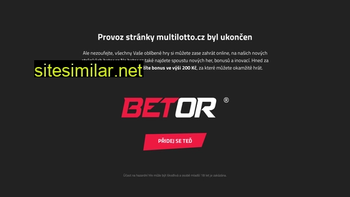 multilotto.cz alternative sites