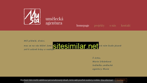 musia.cz alternative sites