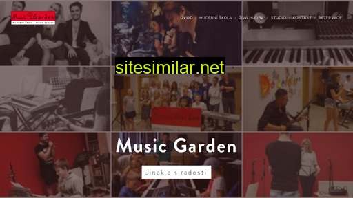 music-garden.cz alternative sites