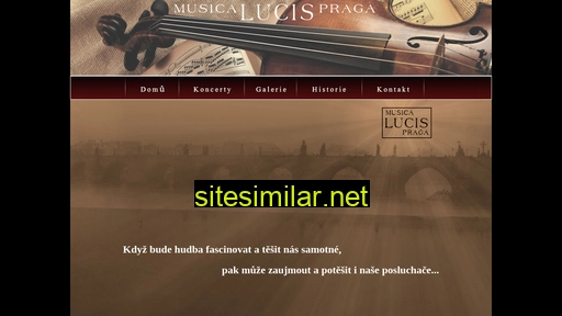 musicalucis.cz alternative sites