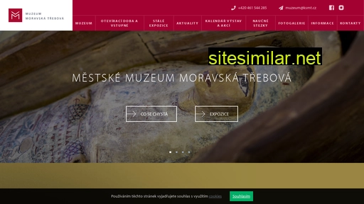 muzeummoravskatrebova.cz alternative sites