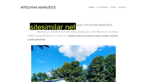 myslivnamanusice.cz alternative sites