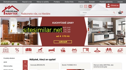 nabytek-forliveshop.cz alternative sites