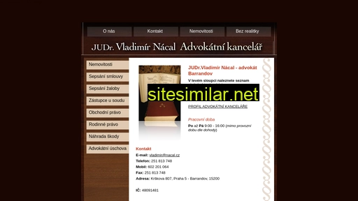 nacal.cz alternative sites
