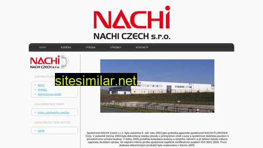 nachi-czech.cz alternative sites