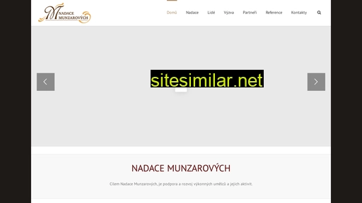 nadacemunzarovych.cz alternative sites