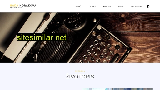 nadahorakova.cz alternative sites