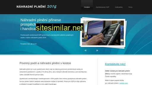 nahradni-plneni-2014.cz alternative sites