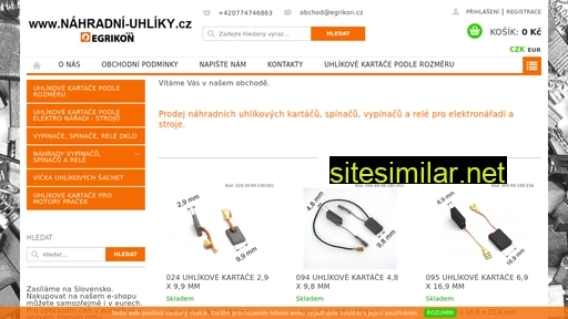 nahradni-uhliky.cz alternative sites