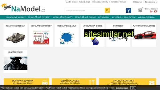 namodel.cz alternative sites