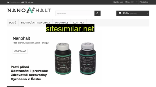 nanohalt.cz alternative sites