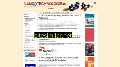 nanotechnologie.cz alternative sites