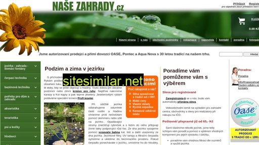 nasezahrady.cz alternative sites