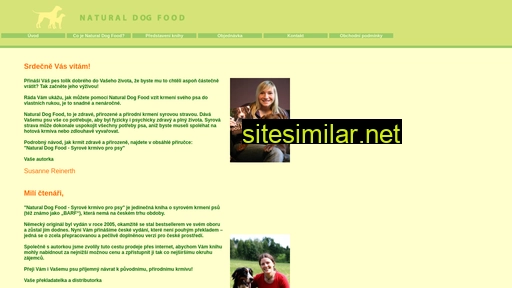 naturaldogfood.cz alternative sites
