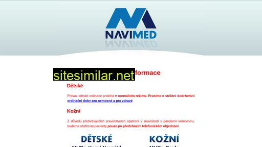 navimed.cz alternative sites
