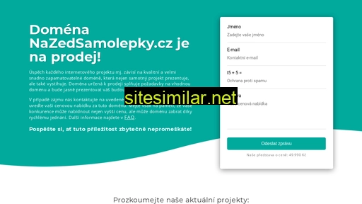 nazedsamolepky.cz alternative sites