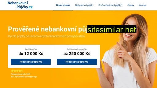 nebankovnipujcky.cz alternative sites
