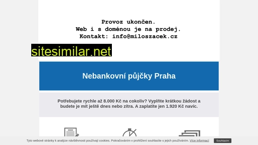 nebankovnipujckypraha.cz alternative sites