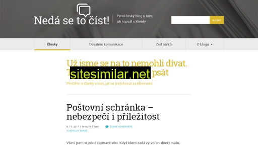 nedasetocist.cz alternative sites