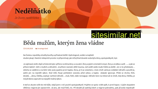 nedelnatko.cz alternative sites