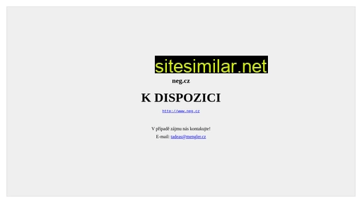 neg.cz alternative sites