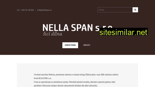 nellaspan.cz alternative sites