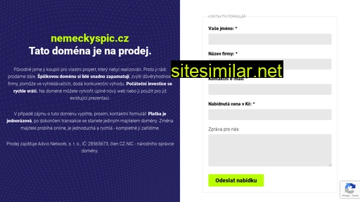 nemeckyspic.cz alternative sites