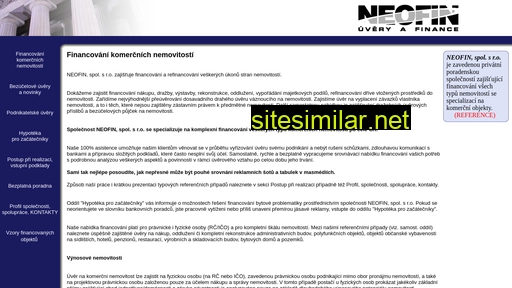 neofin.cz alternative sites