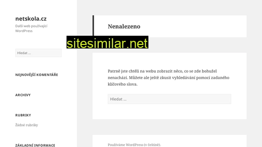 netskola.cz alternative sites