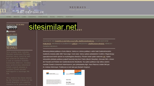neuhaus.cz alternative sites