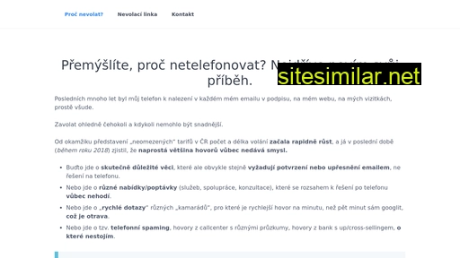 nevolam.cz alternative sites