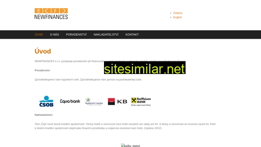 newfinances.cz alternative sites