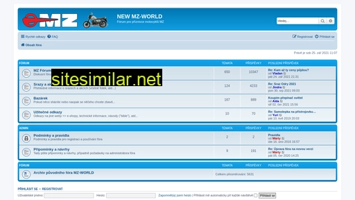 newforum.mz-world.cz alternative sites