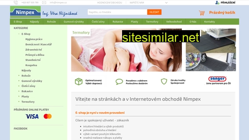 nimpex.cz alternative sites