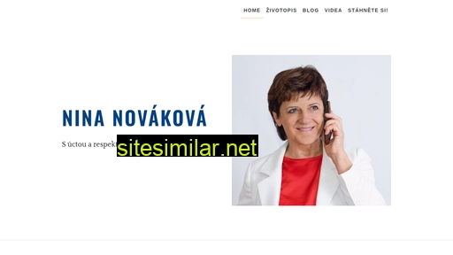 ninanovakova.cz alternative sites