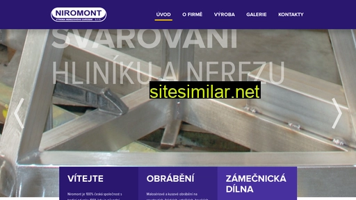 niromont.cz alternative sites