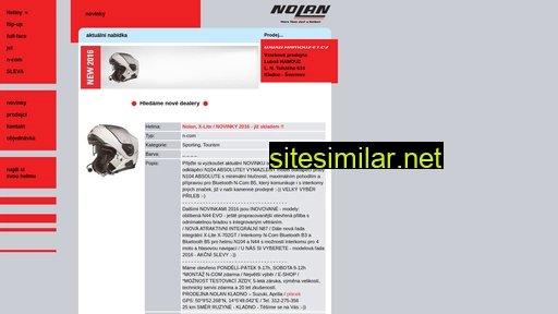nolan-helmets.cz alternative sites