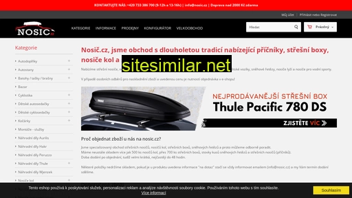 nosic.cz alternative sites