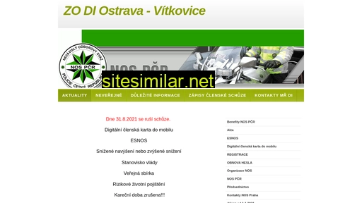 nospostrava.cz alternative sites
