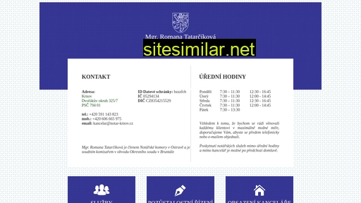 notar-krnov.cz alternative sites