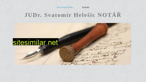 notarhelesic.cz alternative sites