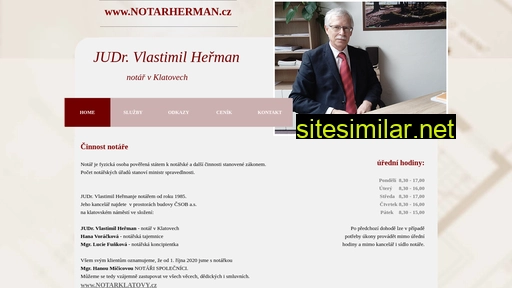 notarherman.cz alternative sites
